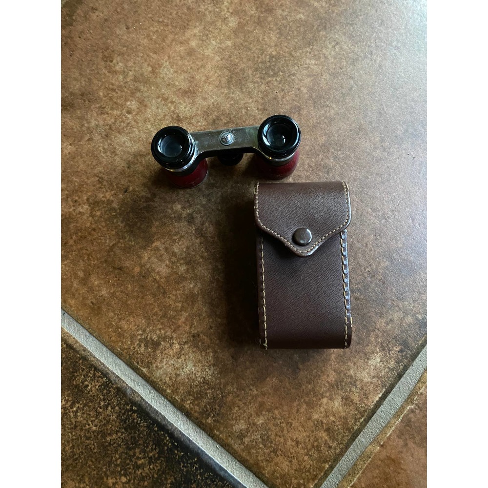 Vintage Opera Glasses Tokyo Pride 2.5X Binoculars With Leather Snap Case - Picture 5 of 5